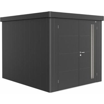 Biohort Neo 3B dvoukřídlé dveře 236 x 292 cm tmavě šedý