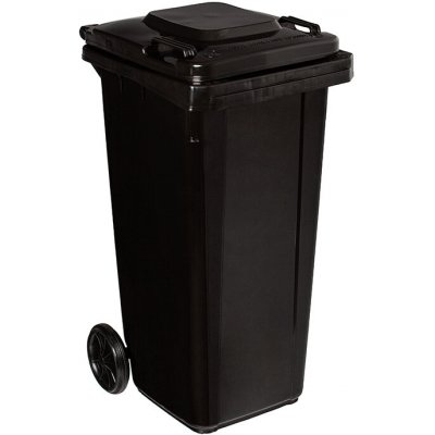 MAR-POL plastová popelnice 120 l černá M90980 – Zboží Dáma