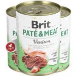 Brit Paté & Meat Dog Venison 400 g – Zboží Mobilmania