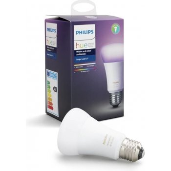 Philips Hue LED Bulb E27 DIM 10W 60W bílá Colored 806 lm