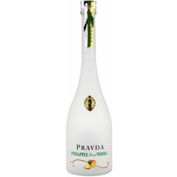 Pravda Vodka Pineapple 37,5% 0,7 l (holá láhev)