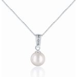 JwL Luxury Pearls Elegantní s mořskou perlou akoya a krystaly JL0658 – Zboží Dáma