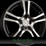 Platin P53 6x15 4x100 ET38 black polished – Hledejceny.cz