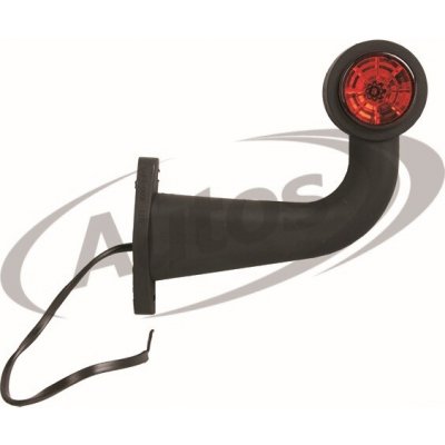 Svítilna poziční - tykadlo l/p 12v/30v ft-009f led č/b dlouhá, kabel 0,5m 0075305_A, , , – Hledejceny.cz