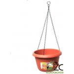 Plastia Samozavlažovací žardina Siesta 35 cm terakota – Hledejceny.cz