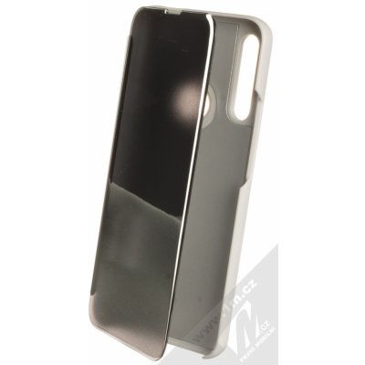 Pouzdro 1Mcz Clear View Huawei P Smart Z, Honor 9X stříbrné – Zboží Mobilmania
