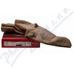 Maxis Brillant kompresivní stehenní punčochy s krajkou Normal se špicí bronz – Sleviste.cz