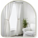 Umbra Obloukové s mosazným rámem Hubba Arched Mirror 86 x 91 cm zlaté – Hledejceny.cz