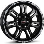 Borbet CW8 8x18 6x139,7 ET30 black rim polished – Hledejceny.cz