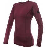 SENSOR MERINO AIR traveller dámské triko dl.rukáv port red – Sleviste.cz