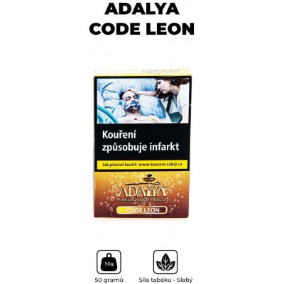 Adalya Code Leon 50 g – HobbyKompas.cz