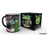 Keramický hrnek Rick and Morty Pickle Rick černý 300 ml – Zboží Mobilmania