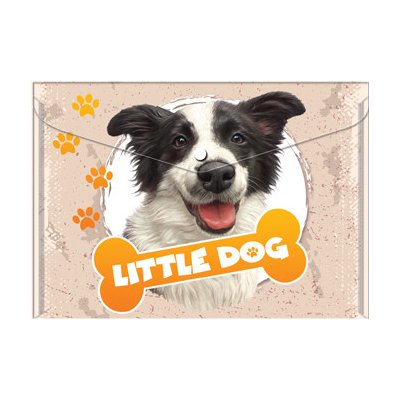 Obal PP s patentkou A5, Little Dog – Zboží Živě