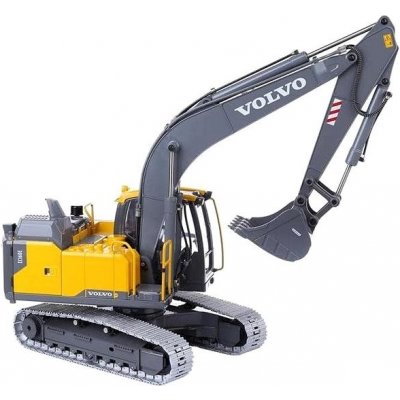 Double E RC bagr VOLVO EC160E celokovové profesionální rypadlo RTR 98% kov 1:14 – Zboží Mobilmania
