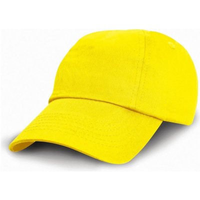 Result Headwear Dětská baseballová čepice 6P citronová – Zboží Mobilmania