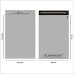 Poštovní recyklovaná plastová obálka s klopou 33.0x48.3cm – Zboží Živě