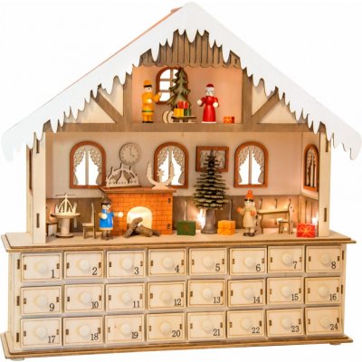 Legler Dřevěný Kouzelný vánoční dům – Zboží Mobilmania