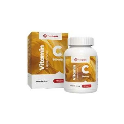 medipron Lipozomální vitamin C 500 mg 90 kapslí – Hledejceny.cz
