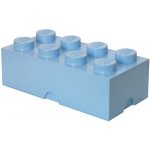 LEGO® úložný box 25 x 25 x 18 cm světle modrá – Zboží Mobilmania