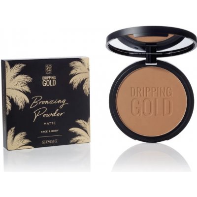 SOSU by Suzanne Jackson Třpytivý bronzující pudr a tělo Dripping Gold Bronzing Powder 15 g