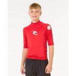 Rip Curl BRAND WAVE UPF BOY Red – Sleviste.cz