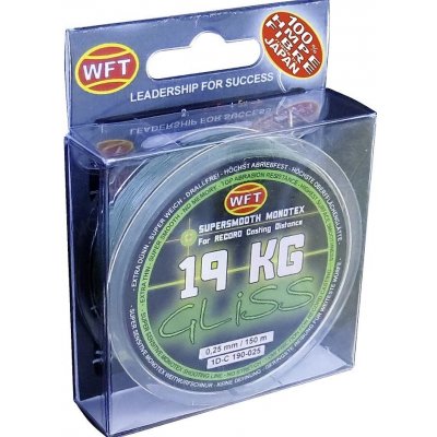 WFT Gliss KG zelená 150m 0,25mm 19kg – Zboží Dáma