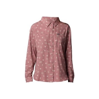 Columbia Silver Ridge Utility Patterned LS Shirt Women Fig Deserted 610 růžová – Zbozi.Blesk.cz