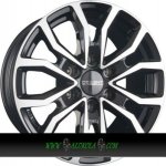 DEZENT KC 6,5x17 6x120 ET50 black polished – Hledejceny.cz