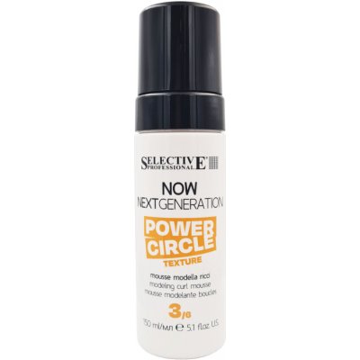 Selective Professional Now Texture Power Circle Modeling Curl Mousse 150 ml – Hledejceny.cz