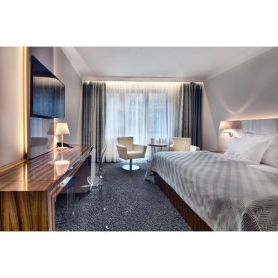 Úžasný romantický pobyt s wellness a polopenzí v designovém boutique Hotelu Prezident – Hledejceny.cz