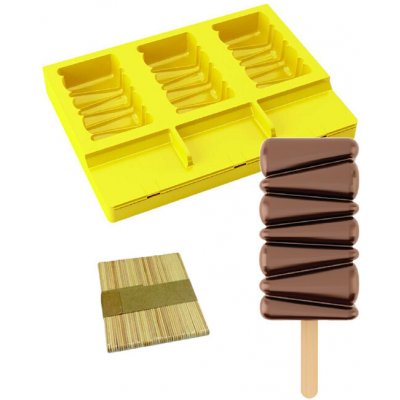 Pavoni Forma na zmrzlinu Pavogel Maracaibo 8,5x4,8cm, 85ml 3 ks – Zboží Mobilmania