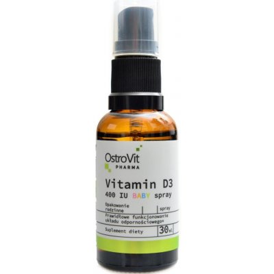 Ostrovit Vitamin D3 400 IU baby spray 30 ml – Zbozi.Blesk.cz