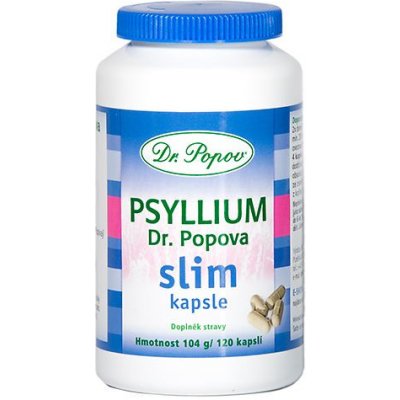 Dr. Popov Psyllium Slim 120 kapslí