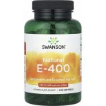 Swanson Vitamín E Přírodní 400 iu 250 kapslí – Hledejceny.cz