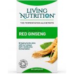 Living Nutrition Fermentovaný bio červený ženšen nejlepší 'životabudič' 60 kapslí – Hledejceny.cz
