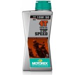 Motorex Top Speed 4T 15W-50 1 l – Hledejceny.cz
