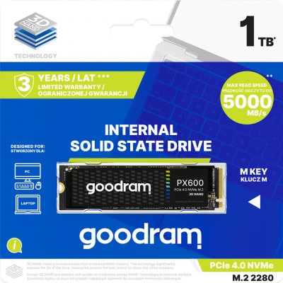 GOODRAM PX600 1TB, SSDPR-PX600-1K0-80 – Zboží Mobilmania