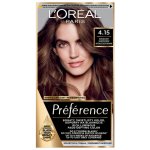 L'Oréal Préférence Récital 4.15/M1 Caracas Inte. ledově čokoládová barva na vlasy – Zboží Dáma