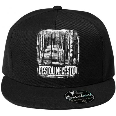 Kšiltovka Cestou necestou, V2, bílý tisk 5P RAP, dárek – Hledejceny.cz