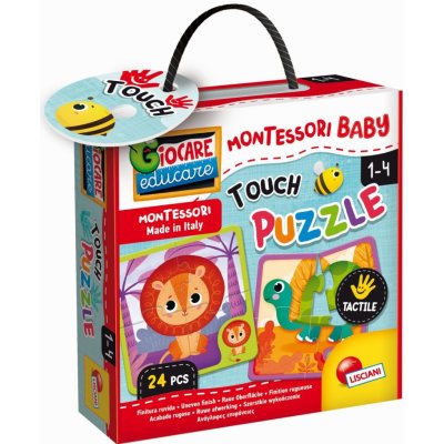 Lisciani Montessori Baby Touch Puzzle – Zboží Mobilmania