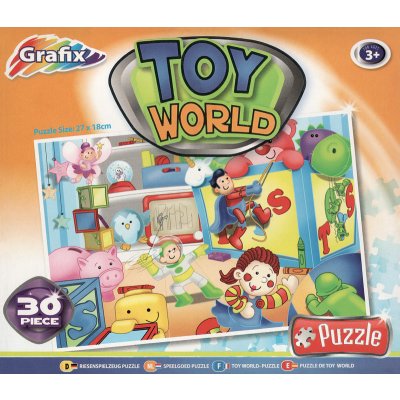 Grafix Svět hraček 30 dílků