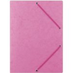 Donau Prešpánové desky s chlopněmi a gumičkou- A4, růžové, 1 ks – Hledejceny.cz