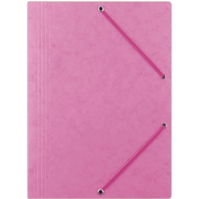 Donau Prešpánové desky s chlopněmi a gumičkou- A4, růžové, 1 ks – Hledejceny.cz