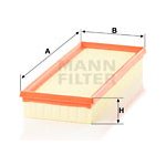 Vzduchový filtr MANN-FILTER C36007KIT | Zboží Auto