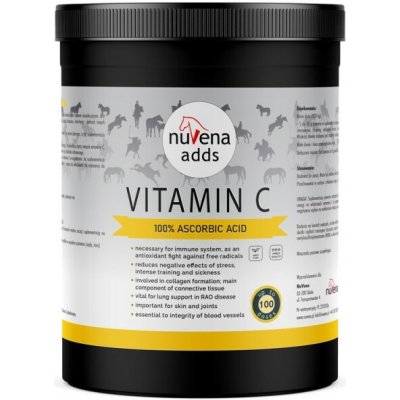 NuVena Vitamin C kyselina askorbová pro koně 2 kg – Hledejceny.cz
