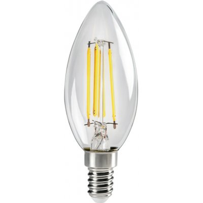 Kanlux žárovka LED 4,5W-40 E14 4000K svíčka čirá Filament – Zboží Živě