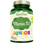 GreenFood Nutrition Junior Vitamin D3 90 kapslí – Hledejceny.cz