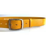 Penny Belts dámský kožený opasek 4632 žlutý – Zboží Dáma