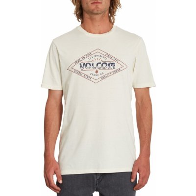 Volcom pánské tričko Hikendo Fty Sst Off White Bílá