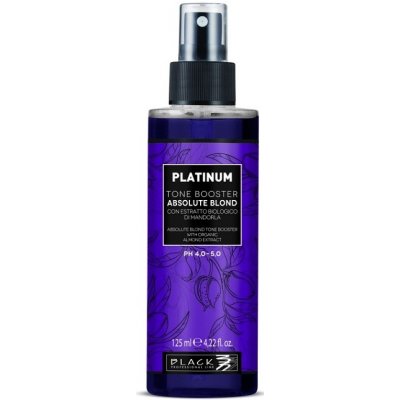 Black Platinum Absolute Blond Tone Booster pigmentový bezoplachový tónovací sprej 125 ml – Zboží Mobilmania